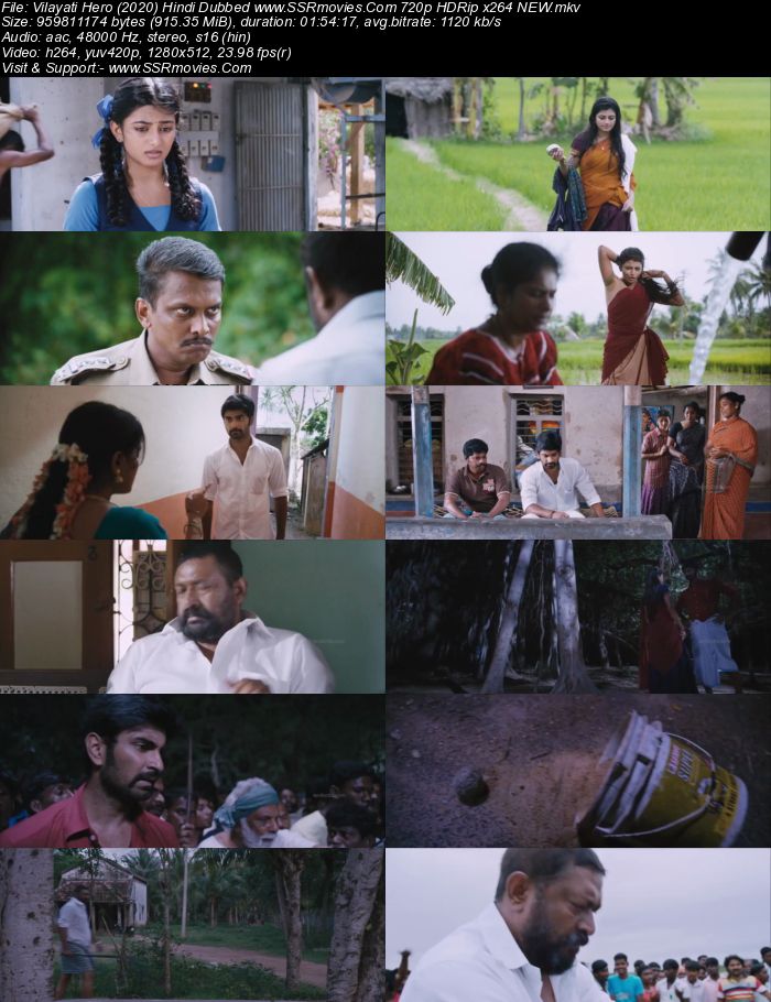 Vilayati Hero (2020) Hindi Dubbed 480p HDRip x264 350MB Movie Download