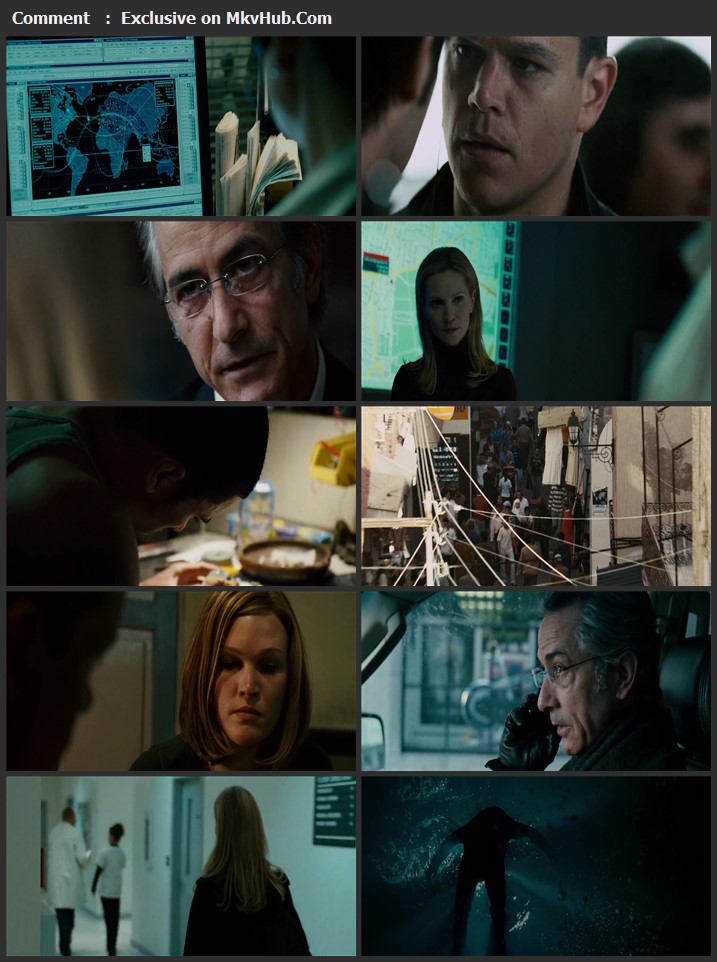 The Bourne Ultimatum 2007 Dual Audio [Hindi-English] 720p BluRay 850MB Download