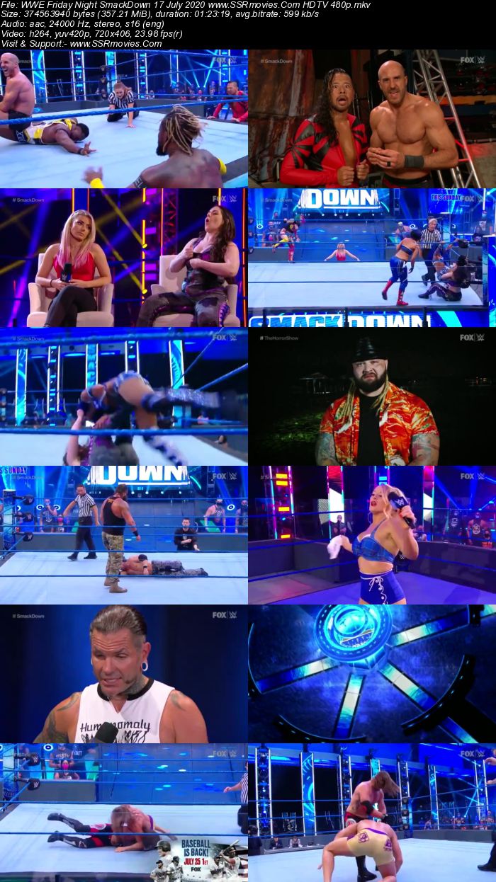 WWE Friday Night SmackDown 17 July 2020 Full Show Download