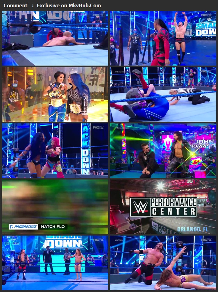 WWE Friday Night SmackDown 17 July 2020 720p HDTV x264 700MB Download