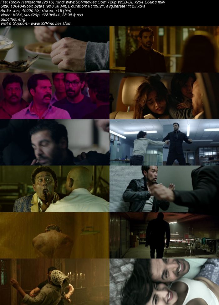 Rocky Handsome (2016) Hindi 720p WEB-DL x264 950MB Full Movie Download