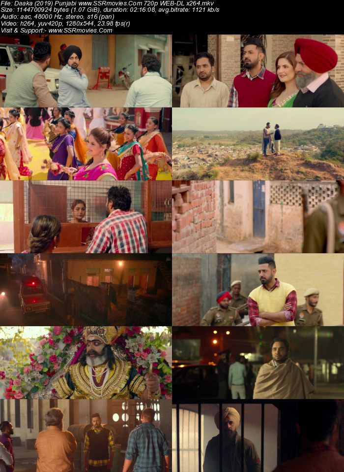 Daaka (2019) Punjabi 480p WEB-DL x264 400MB Full Movie Download