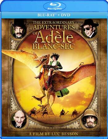 The Extraordinary Adventures of Adèle Blanc-Sec (2010) Dual Audio Hindi 720p BluRay x264 850MB Full Movie Download