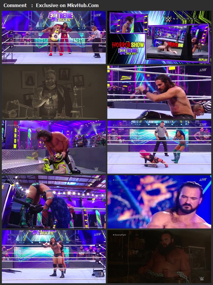 WWE Extreme Rules 2020 720p PPV WEBRip x264 1.3GB Download