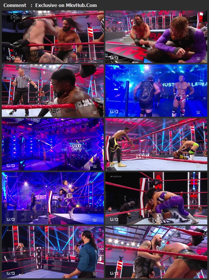 WWE Monday Night RAW 20 July 2020 720p HDTV x264 1.1GB Download