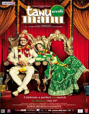 Tanu Weds Manu (2011) Hindi 720p BluRay 1.1GB Full Movie Download