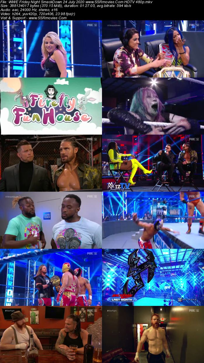 WWE Friday Night SmackDown 24 July 2020 Full Show Download