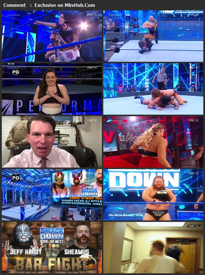 WWE Friday Night SmackDown 24 July 2020 720p HDTV x264 750MB Download