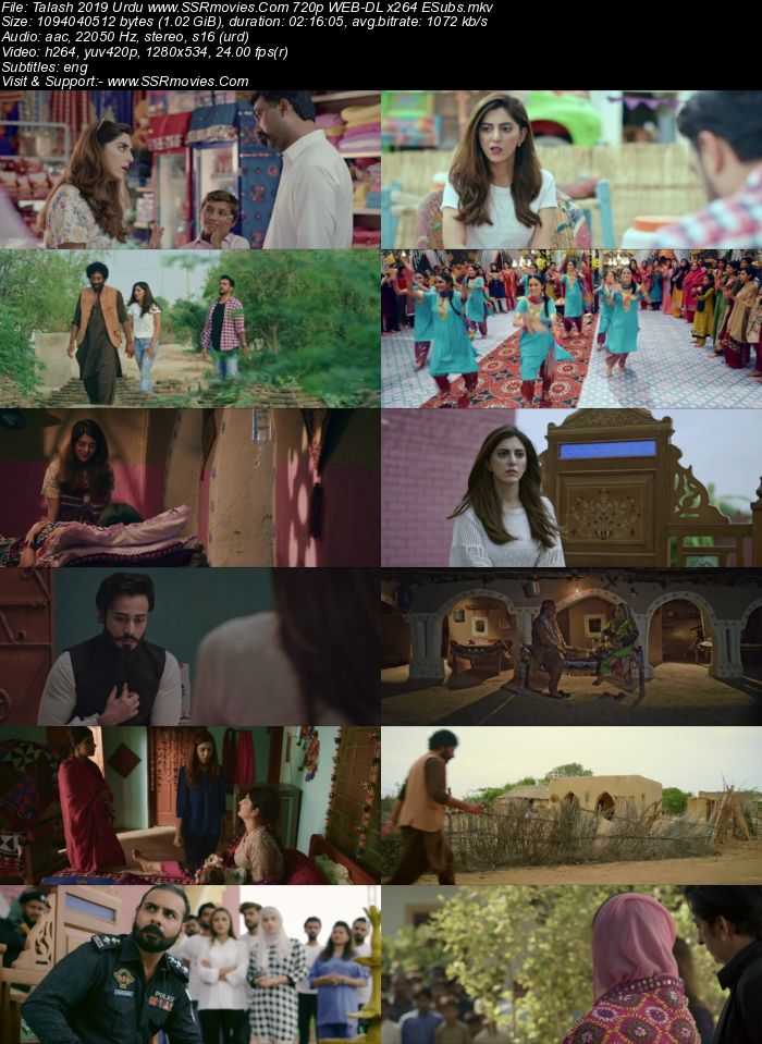 Talash (2019) Urdu 720p WEB-DL x264 1GB Full Movie Download