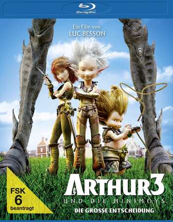 Arthur 3 War of the Two Worlds (2010) Dual Audio Hindi 480p BluRay 300MB Full Movie Download