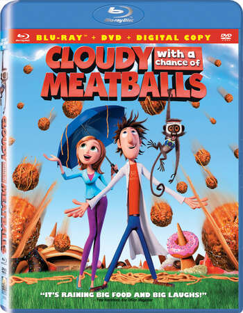 Cloudy with a Chance of Meatballs (2009) Dual Audio Hindi 480p BluRay 300MB Full Movie Download