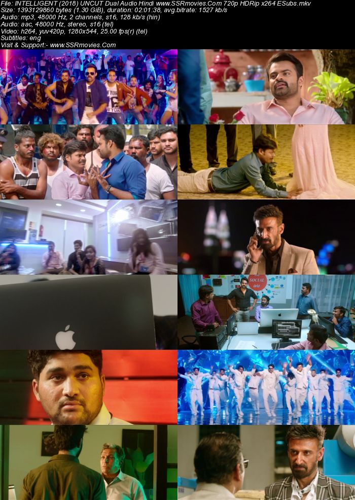 Inttelligent (2018) Dual Audio Hindi 480p HDRip x264 400MB Full Movie Download