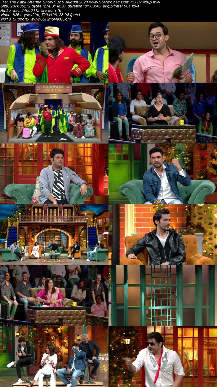 The Kapil Sharma Show S02 9 August 2020 Full Show Download HDTV HDRip 480p 720p