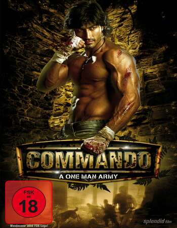 Commando (2013) Hindi 720p BluRay 1.1GB Full Movie Download