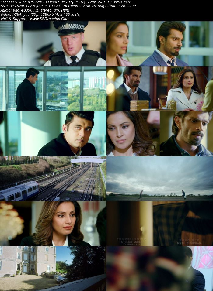 Dangerous 2020 Hindi S01 Complete 720p 480p HDRip x264 1.1GB Download