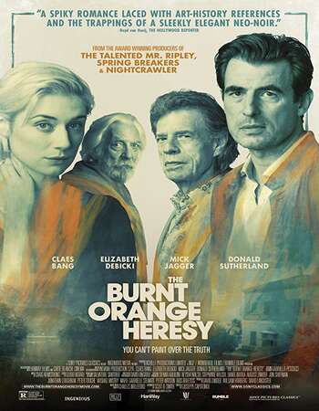 The Burnt Orange Heresy 2020 English 720p WEB-DL 850MB ESubs