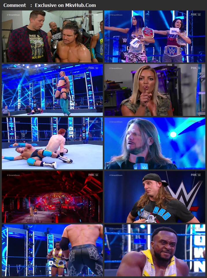 WWE Friday Night SmackDown 14th August 2020 720p HDTV x264 750MB Download