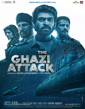 The Ghazi Attack (2017) Hindi 720p BluRay 1.1GB Full Movie Download