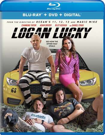 Logan Lucky (2017) Dual Audio Hindi ORG 480p BluRay 350MB ESubs Full Movie Download