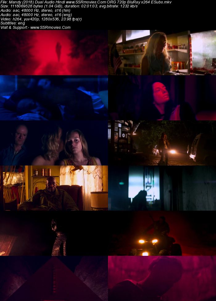 Mandy (2018) Dual Audio Hindi 720p BluRay x264 1GB Full Movie Download