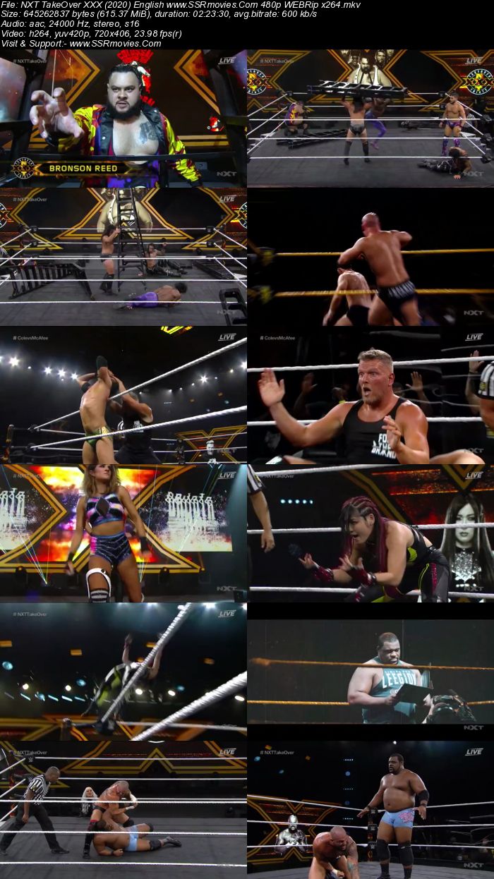 NXT TakeOver XXX (2020) 480p 720p WEBRip x264 1.3GB Download