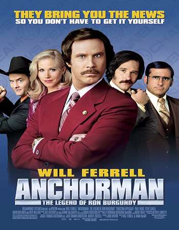 Anchorman: The Legend of Ron Burgundy 2004 English 720p BluRay 1GB Download