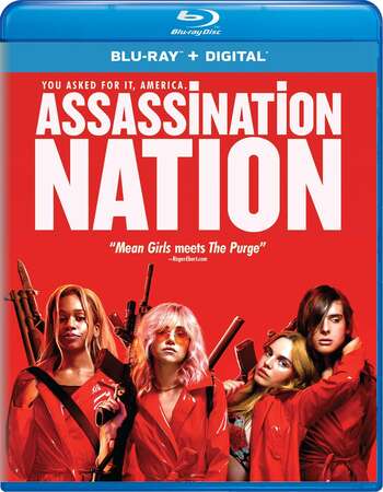 Assassination Nation (2018) Dual Audio Hindi 480p BluRay 350MB ESubs Full Movie Download