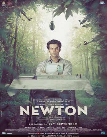 Newton (2017) Hindi 480p WEB-DL x264 300MB ESubs Full Movie Download