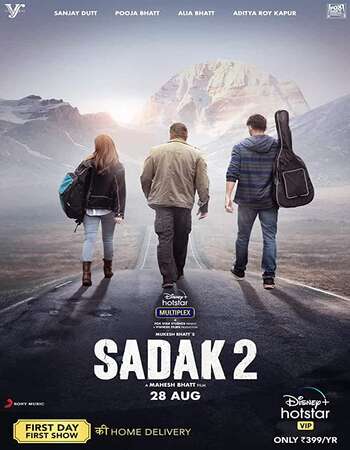 Sadak 2 (2020) Hindi 720p WEB-DL x264 1GB Full Movie Download