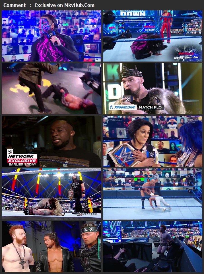 WWE Friday Night SmackDown 28 August 2020 720p HDTV x264 750MB Download