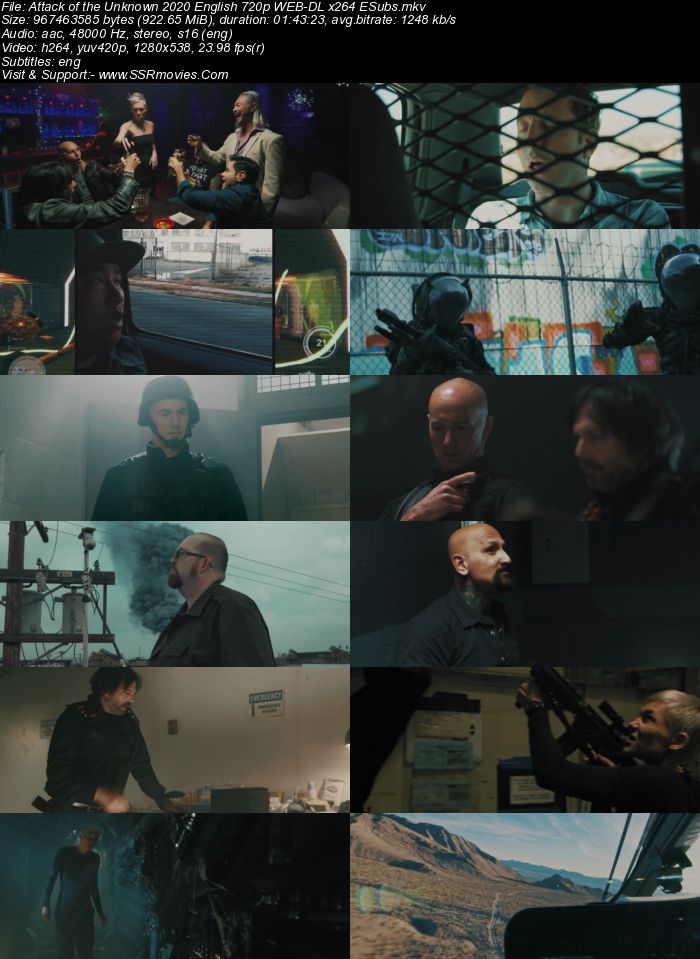 Attack of the Unknown (2020) English 480p WEB-DL x264 300MB ESubs Full Movie Download