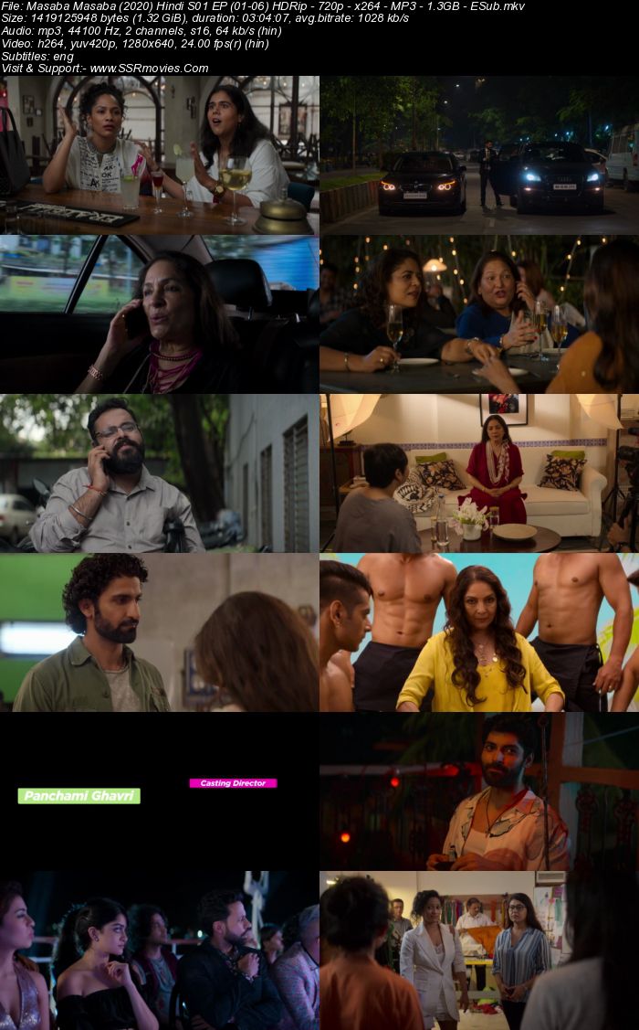 Masaba Masaba (2020) Complete Hindi 480p 720p WEB-DL 1.3GB ESubs Download