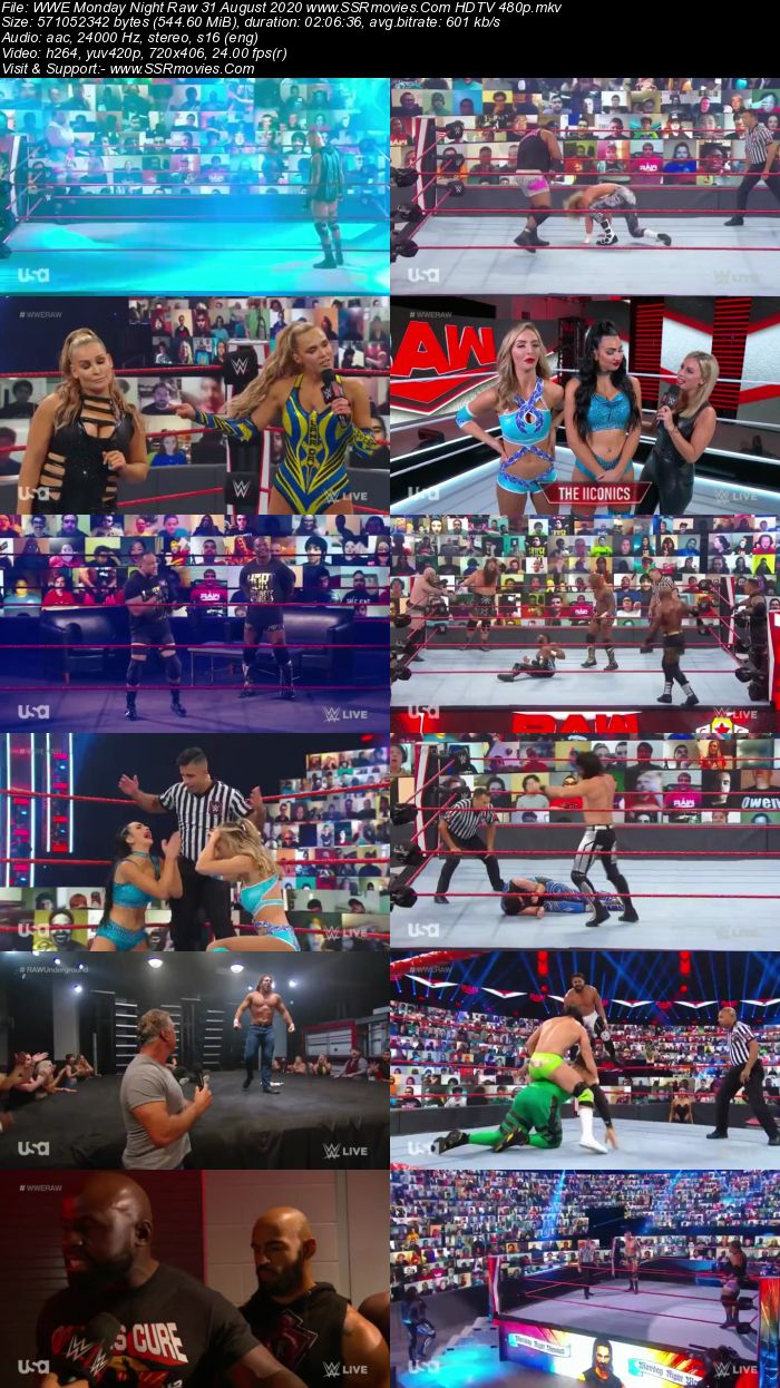 WWE Monday Night Raw 31 August 2020 Full Show Download