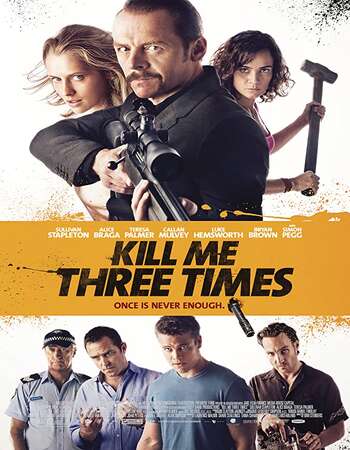 Kill Me Three Times 2014 Dual Audio [Hindi-English] 720p BluRay 850MB ESubs