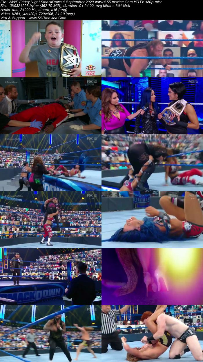 WWE Friday Night SmackDown 4 September 2020 Full Show Download