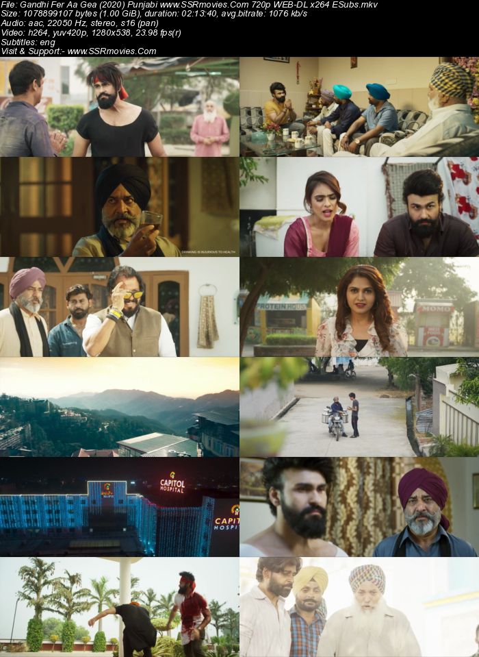 Gandhi Fer Aa Gea (2020) Punjabi 720p WEB-DL x264 1GB Full Movie Download