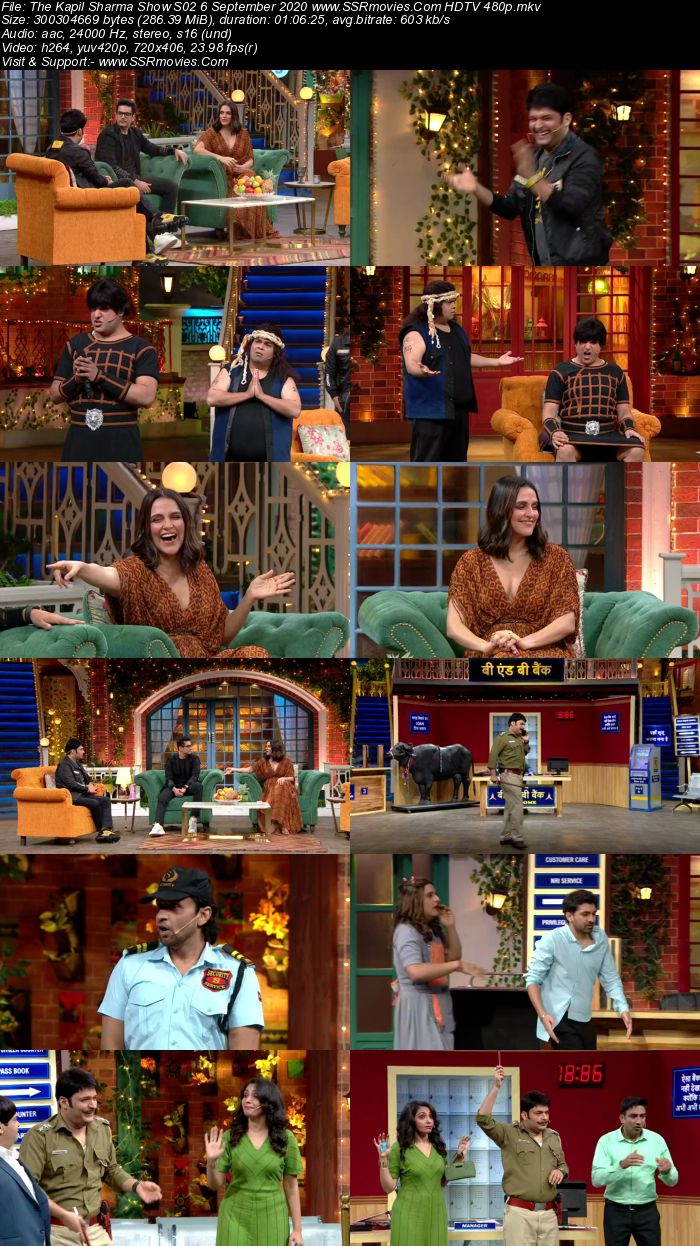 The Kapil Sharma Show S02 6 September 2020 Full Show Download HDTV HDRip 480p 720p