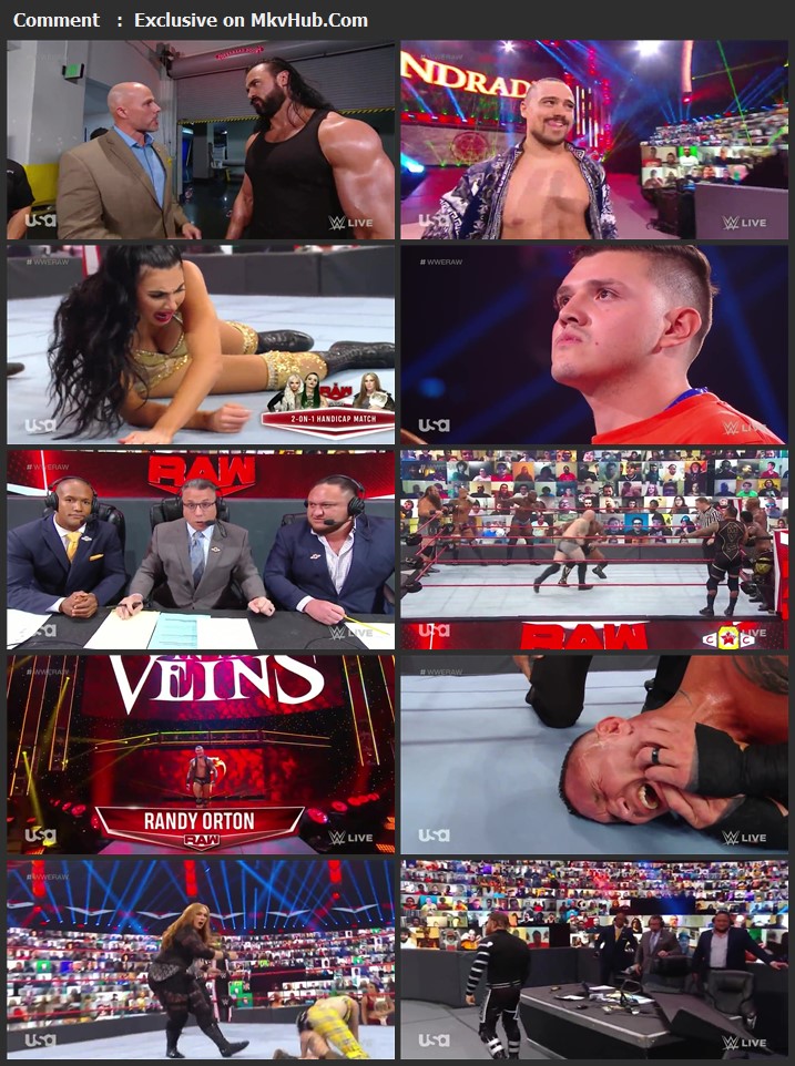 WWE Monday Night RAW 07 September 2020 720p HDTV x264 1.1GB Download