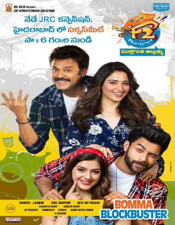 F2: Fun and Frustration (2019) Dual Audio Hindi ORG 480p HDRip 500MB Full Movie Download