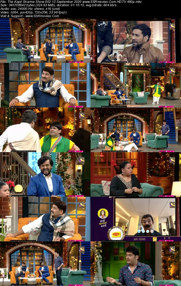 The Kapil Sharma Show S02 13 September 2020 Full Show Download HDTV HDRip 480p 720p