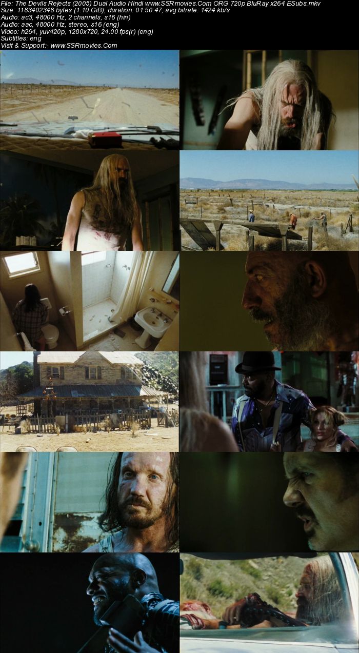 The Devil's Rejects (2005) Dual Audio Hindi 480p BluRay 350MB ESubs Full Movie Download