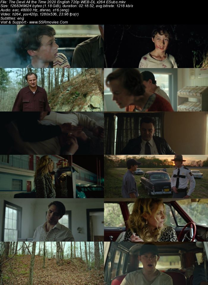 The Devil All the Time (2020) English 720p WEB-DL 1.2GB ESubs Full Movie Download