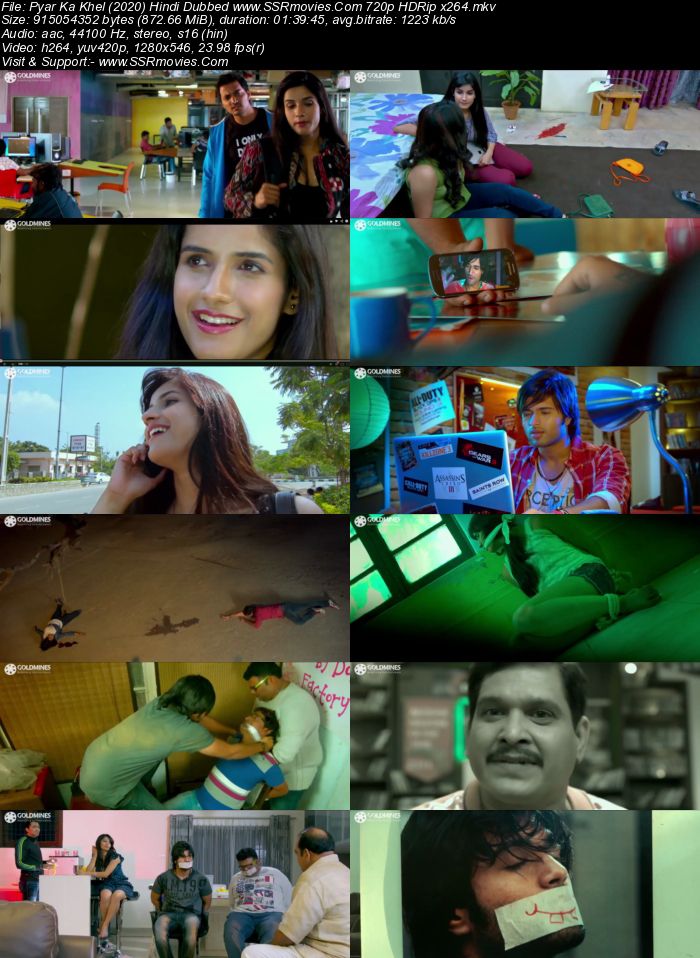 Pyar Ka Khel (2020) Hindi Dubbed 720p HDRip x264 850MB Full Movie Download