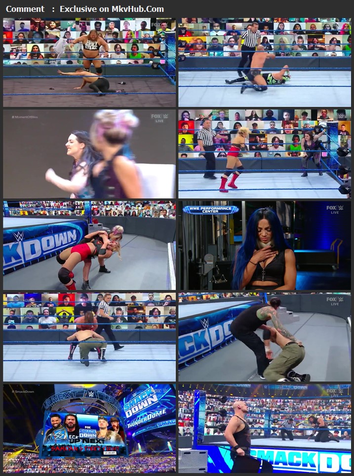 WWE Friday Night SmackDown 18 September 2020 720p HDTV x264 750MB Download