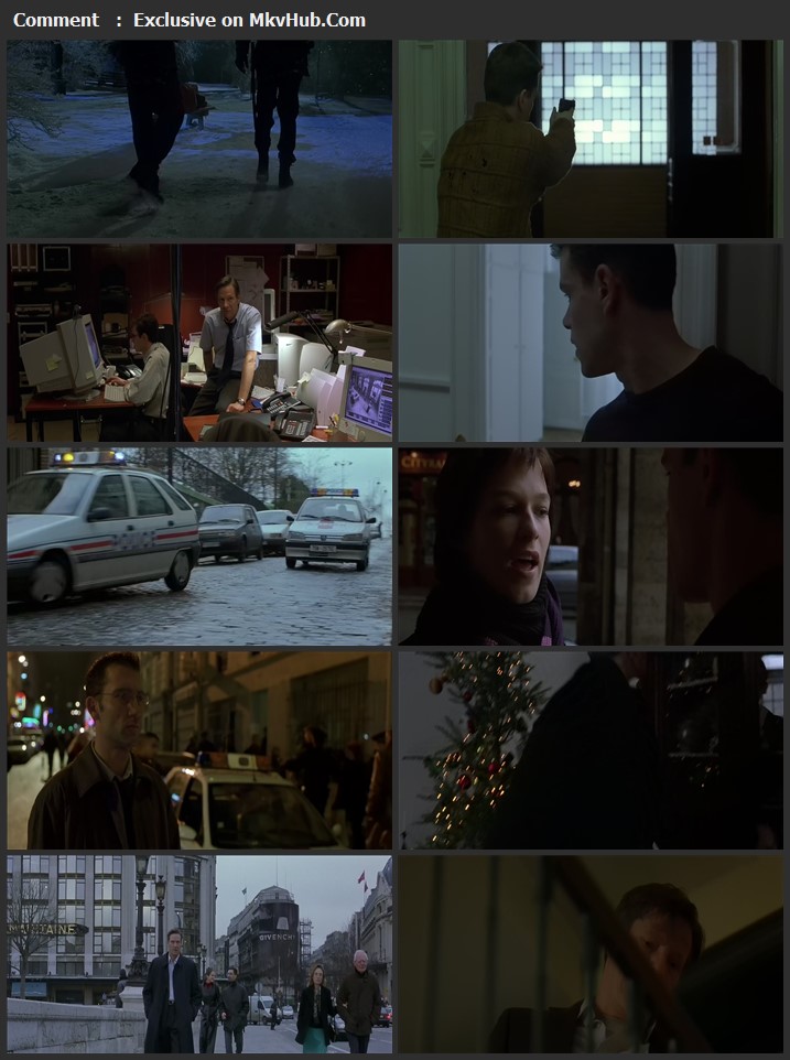 The Bourne Identity 2002 English 720p BluRay 1GB Download