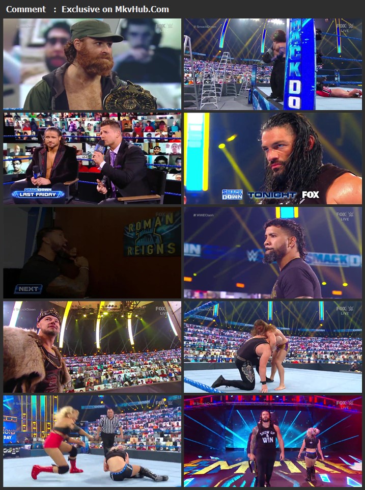 WWE Friday Night SmackDown 25 September 2020 720p HDTV x264 750MB Download