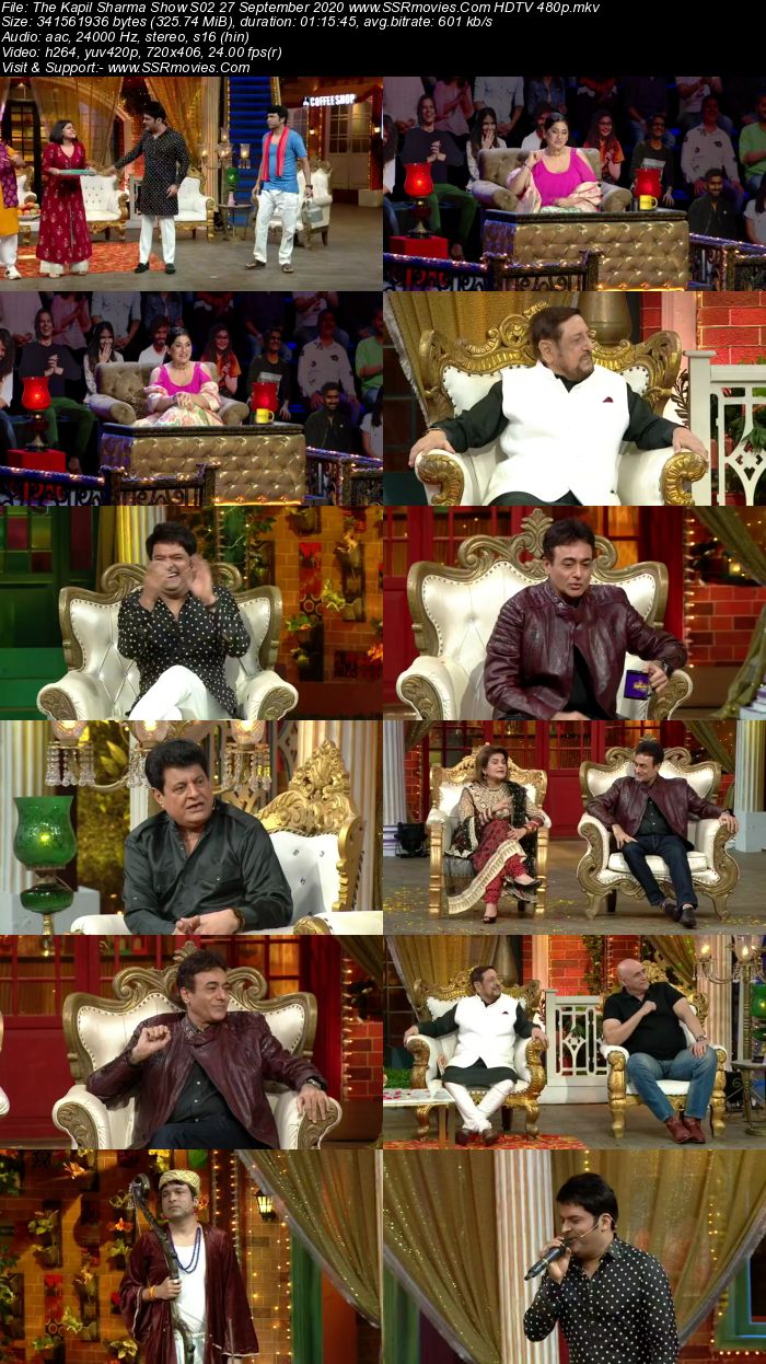 The Kapil Sharma Show S02 27 September 2020 Full Show Download HDTV HDRip 480p 720p