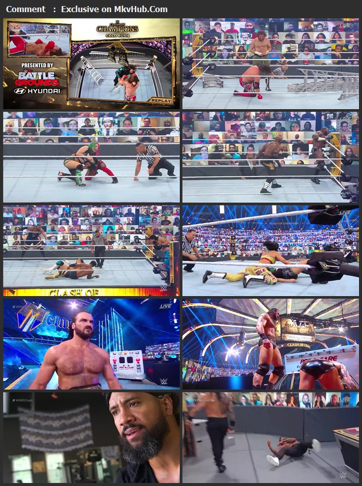 WWE Clash of Champions 2020 720p PPV WEBRip x264 1.5GB Download