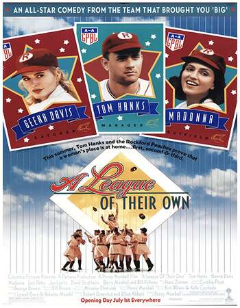 A League of Their Own 1992 English 720p BluRay 1GB ESubs