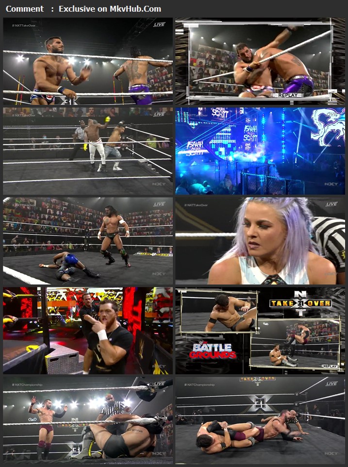 WWE NXT TakeOver 31 2020 720p WEBRip x264 1.2GB Download